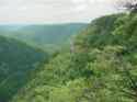 Looking to the west toward Kentucky from one of the overlooks at Breaks Interstate Park