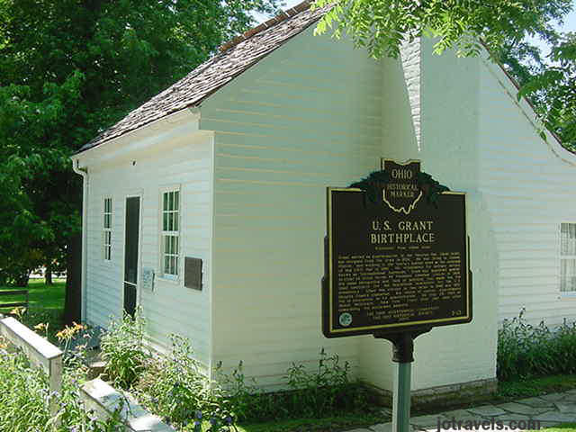  birthplace of President Ulysses S. Grant Point Pleasant Ohio