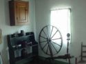 Spinning wheel at the birthplace of President Ulysses S. Grant, in Point Pleasant Ohio